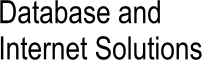 Database and Internet Solutions